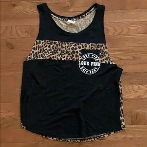 Pink victoria’s secret tank top
